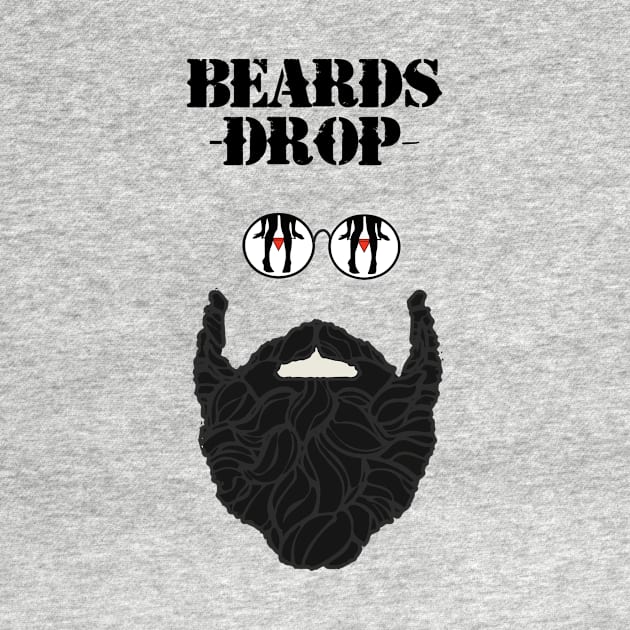 Beards Drop Panties by Prolifictees